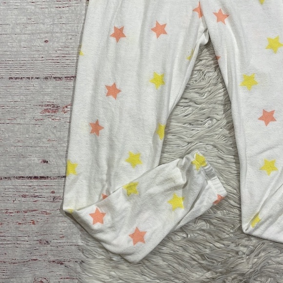 Wildfox Star Graphic Baggy Fleece Lounge High Rise Joggers - Picture 7 of 10